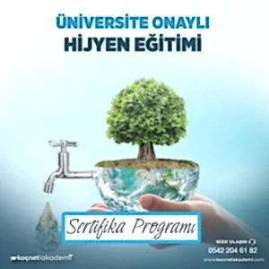 Üniversite Onaylı Hijyen Eğitimi Sertifikası