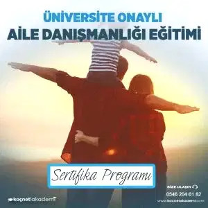 üniversite onaylı Aile Danışmanlığı eğitimi Sertifika programı