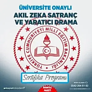 Üniversite Onaylı Akıl Zeka Satranç Ve Yaratıcı Drama