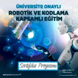 Robotik ve Kodlama Kapsamlı Eğitim sertifikası