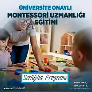 Montessori Uzmanlığı Eğitimi Sertifikası
