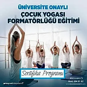 Üniversite Onaylı Çocuk Yogası Formatörlük Eğitimi
