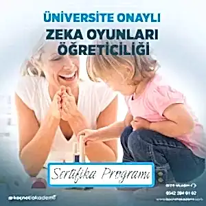 Üniversite Onaylı Zeka Oyunları Öğreticiliği