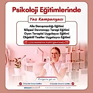 psikololoji eğitimlerinde yaz kampanyası